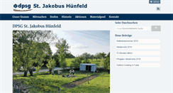 Desktop Screenshot of dpsg-huenfeld.de